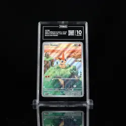 2025 POKEMON SVP PROMO UNOVA VICTINI ILLUSTRATION COLLECTION #208 VICTINI PSA 10 - Image 1