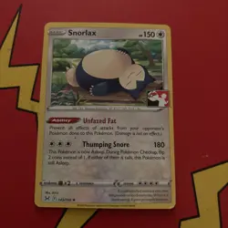 Snorlax 143/196 Pokemon Prize Pack Series 3 Lost Origin variant F* - Image 1
