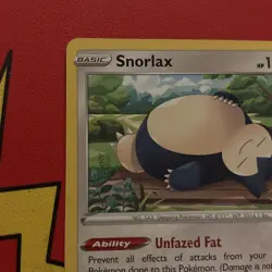 Snorlax 143/196 Pokemon Prize Pack Series 3 Lost Origin variant F* - Image 2