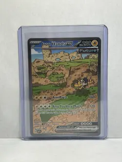 Iron Hands ex 248/182 Special Illustration Rare Paradox Rift Pokemon - Image 1