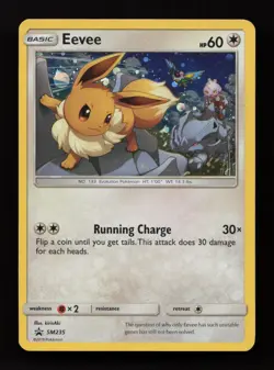 Eevee SM235 Promo SM Black Star Promos Pokemon Near Mint - Image 1