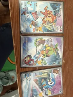 Pokemon TCG First Partner Illustration Collection Series 1 Gen 4 Sinnoh Starters - Image 1