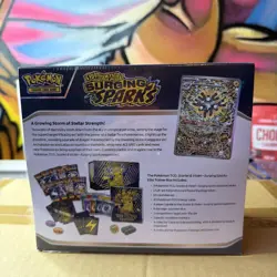 Pokemon TCG Surging Sparks Elite Trainer Box ETB Factory Seal - Image 3