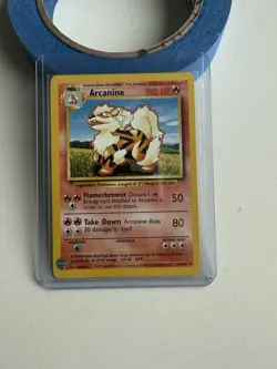 Wizards of the Coast Arcanine Base Set Rare Pokemon 100 HP 23/102 Regular - Image 3