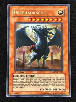 Yugioh Judgment Dragon LODT-EN026 1ST Secret (LP) German - Image 1