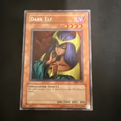 Dark Elf MRD-113 Unlimited Edition Rare LP Yugioh - Image 1