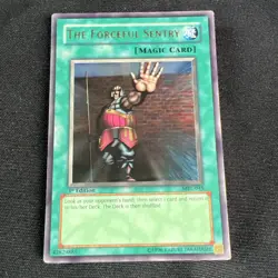 Yugioh The Forceful Sentry MRL-045 Ultra Rare 1st Ed HP - Image 1
