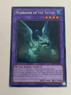 Yugioh - Mudragon of the Swamp x 3 - 1st Edition Secret Rare NM - Free Holo - Image 3