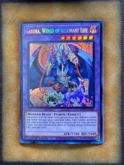 Yugioh Garura, Wings of Resonant Life MP23-EN148 Secret Rare 1st Ed NM - Image 1