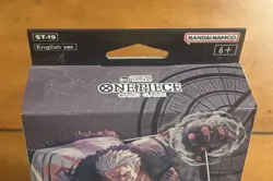 One Piece TCG Black Smoker Starter Deck (ST-19) Brand New Sealed With PRB01 Pack - Image 5