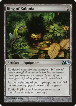 1x Ring of Kalonia FOIL M13 NM x1 Mtg Magic the Gathering Changie - Image 1