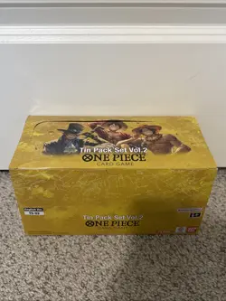 One Piece TCG Tin Pack Set Vol 2 TS-02 Factory Sealed - Image 4