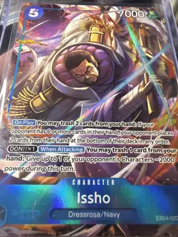 Issho - EB04-022 (Alternate Art) Alt Art The Azure Sea's Seven Foil One Piece - Image 2
