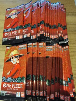 One Piece Japanese carrying on his will OP-13 sealed Booster Pack - Image 1