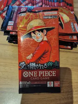 One Piece Japanese carrying on his will OP-13 sealed Booster Pack - Image 2