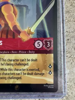 Disney Lorcana Hercules Mighty Leader Legendary Ruby 118/204 Whispers Well - Image 5