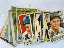 Lot of (23) 1952+1954 Topps Cards - Image 1