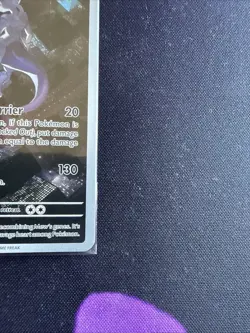 MEWTWO SVP 052 Scarlet Violet 151 Promo Illustration Rare Pokemon Card SEALED - Image 4