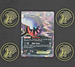 Darkrai EX BW46 Black a& White Black Star Promo Full Art Pokemon TCG Card NM/EX - Image 1