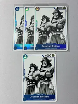 2025 One Piece - Ace & Newgate #ST22-008 - Decalvan Brothers - Alt Art (1 Card) - Image 1