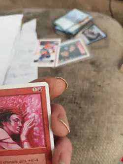 MTG Magic:the Gathering card: blood lust - Image 3