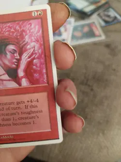 MTG Magic:the Gathering card: blood lust - Image 4