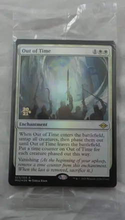 Magic The Gathering Out of Time Prerelease Foil Promo Card MTG CARD MH2 - Image 1