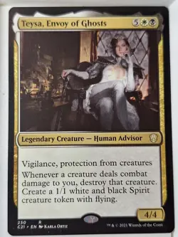 Teysa, Envoy of Ghosts - Commander: 2021 - Magic the Gathering MTG Nice! - Image 1