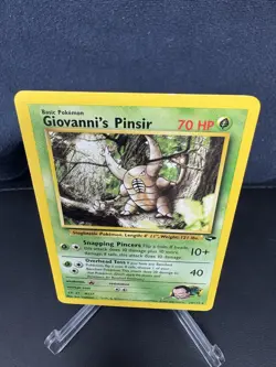 Pokemon TCG Card Giovanni's Pinsir Gym Challenge #24/132 Unlimited Rare - Image 1