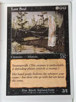 Lost Soul - 6th Edition Core Set - Magic the Gathering MTG Nice! - Image 1