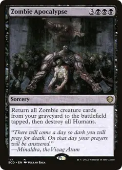 ~ Zombie Apocalypse ~ NM ~ Commander 2022 Starter Decks ~ MTG ~ - Image 1