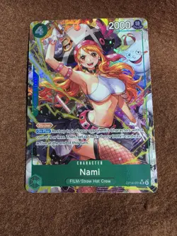 Nami OP14-031 SR* Alt Art Near Mint One Piece Trading Card Game English - Image 1