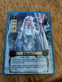 Lord of the Rings LCG The Card Game Galadriel Alt Art Fellowship 2017 Promo MINT - Image 1