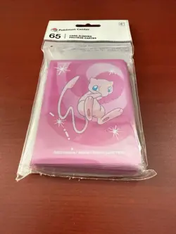 Mythical Mew Card Sleeves (65 Total) Official Pokemon Center Product - SEALED! - Image 2