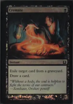 Cremate - Return to Ravnica: #59, Magic: The Gathering - Foil Lp C250 - Image 1