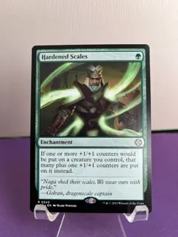 Hardened Scales 0243 Commander: The Lost Caverns of Ixalan LCC MTG NM - Image 1