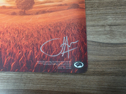 Magic the Gathering Unstable Plains Playmat John Avon Signed - Image 2