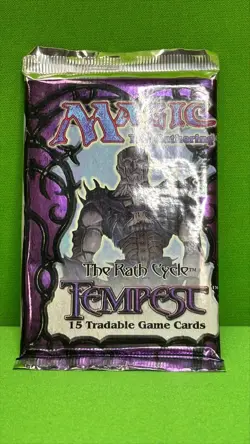 Magic The Gathering Tempest The Rath Cycle Booster Pack With Blister Art Sealed 742818065283 - Image 1