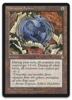 Vibrating Sphere (LP) Ice Age ICE Magic MTG - Image 1