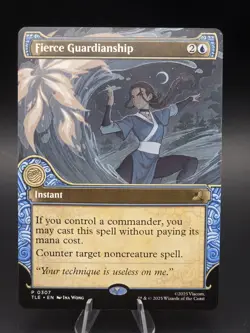 Magic: The Gathering Avatar: TLA Fierce Guardianship (Showcase) - Image 1