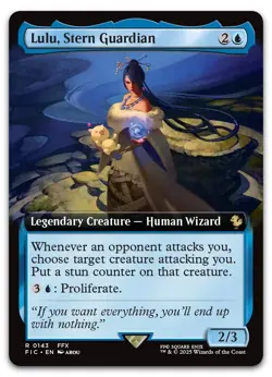 Lulu, Stern Guardian (Extended Art) #143 (NM) Final Fantasy FIC Magic MTG - Image 1