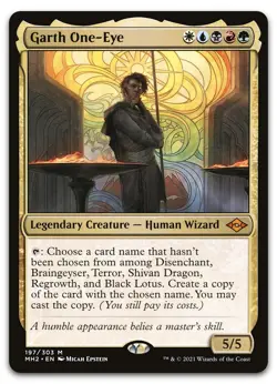 Garth One-Eye #197 (LP) Modern Horizons 2 MH2 Magic MTG - Image 1
