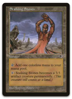 Stalking Stones #327 (NM) Tempest TMP Magic MTG - Image 1