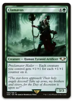 Clamavus #90 (NM) Warhammer 40,000 40K Magic MTG - Image 1