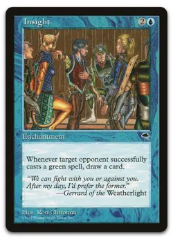 Insight #68 (NM) Tempest TMP Magic MTG - Image 1