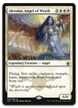 Akroma, Angel of Wrath #2 (LP) Masters 25 A25 Magic MTG - Image 1