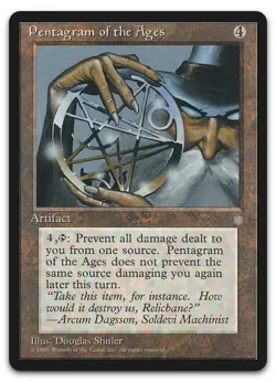 Pentagram of the Ages (NM) Ice Age ICE Magic MTG - Image 1