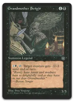 Grandmother Sengir (NM) Homelands HML Magic MTG - Image 1