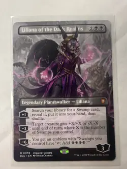 Liliana of the Dark Realms (Borderless) Commander: Bloomburrow Regular - Image 1