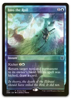 Into the Roil #387 (Foil) (NM) Zendikar Rising PPZNR Magic MTG - Image 1